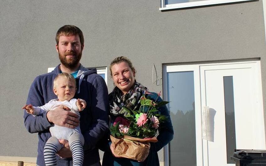Familie baut mit Kern-Haus in Magdeburg das Einfamilienhaus Vero