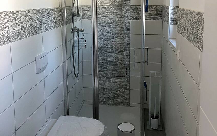 Duschbadezimmer im Kern-Haus in Magdeburg