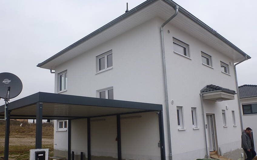 Kern-Haus-Stadtvilla Novo in Angelbachtal mit Carport