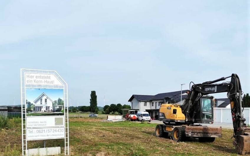 Grundstück für den individuell geplanten Bungalow Balance von Kern-Haus in Siefersheim