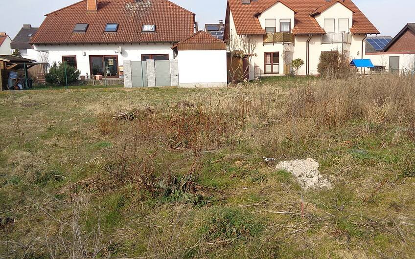 Grundstück für das frei geplante Einfamilienhaus von Kern-Haus in Römerberg