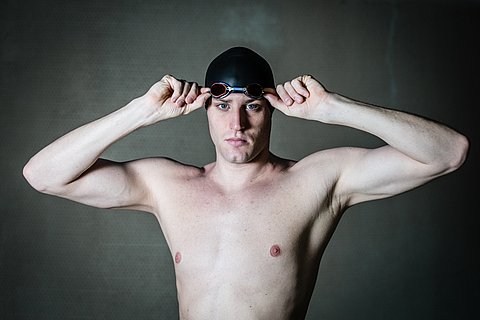Freiwasser-Schwimmer Christian Reichert