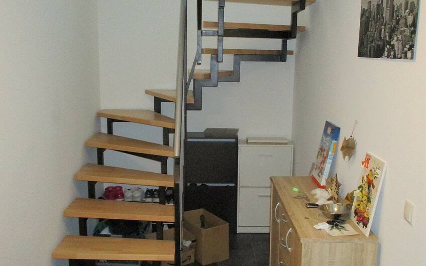 Die Treppenstufen wurden getauscht.                               