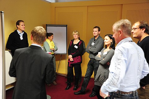 Kundenforum 2011: Präsentation von Kern-Haus-Kunden