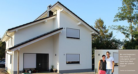 Bauen mit Kern-Haus Magdeburg in Zerbst/Anhalt
Pultdachhaus von Kern-Haus in Zerbst/Anhalt
