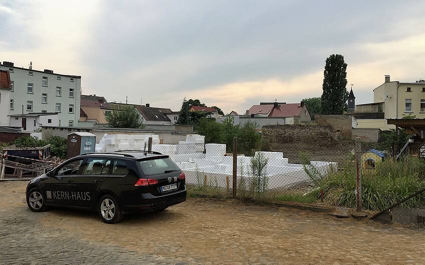 In Ottersleben in Magdeburg entsteht ein Kern-Haus.