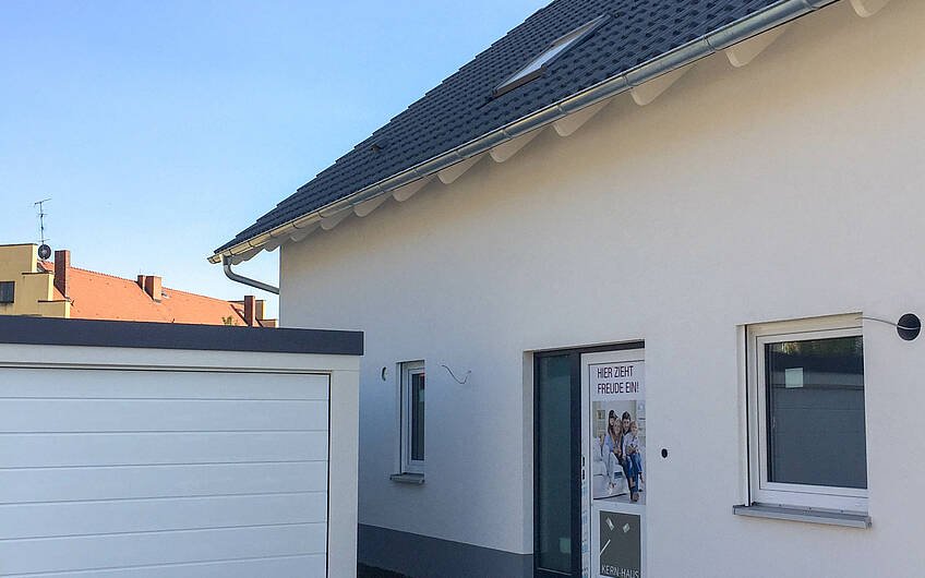 Kern-Haus Rohbau mit Garage in Halle Ammendorf