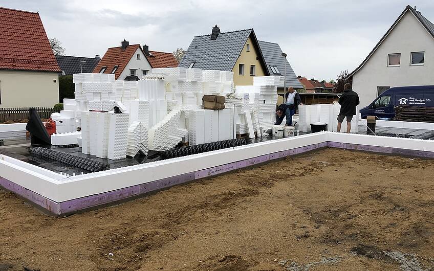 Ein Kern-Haus-Bungalow entsteht in Magdeburg-Ottersleben