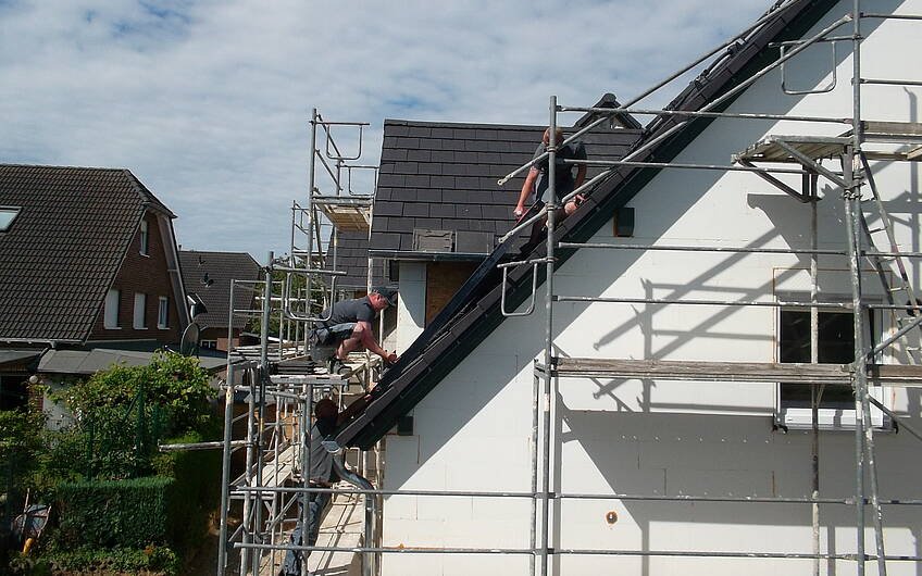 Modern und umweltfreundlich: Die Bauherren setzen auf Solarenergie.
