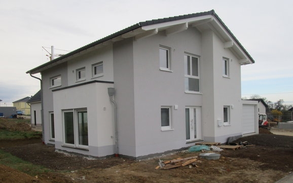 Das Traumhaus ist fertiggestellt und kann bezogen werden.