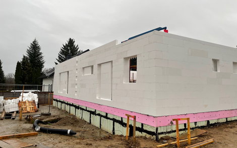 Rohbau Wände EG