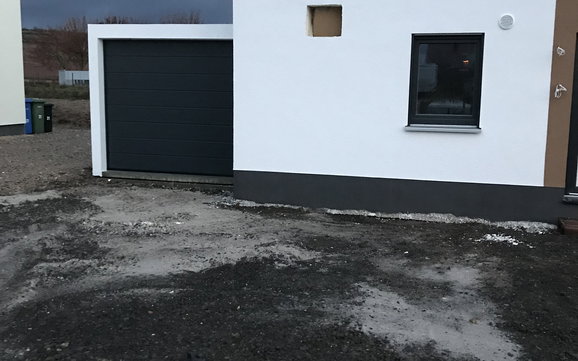 Garage der Kern-Haus-Stadtvilla Signus in Flörsheim-Dalsheim