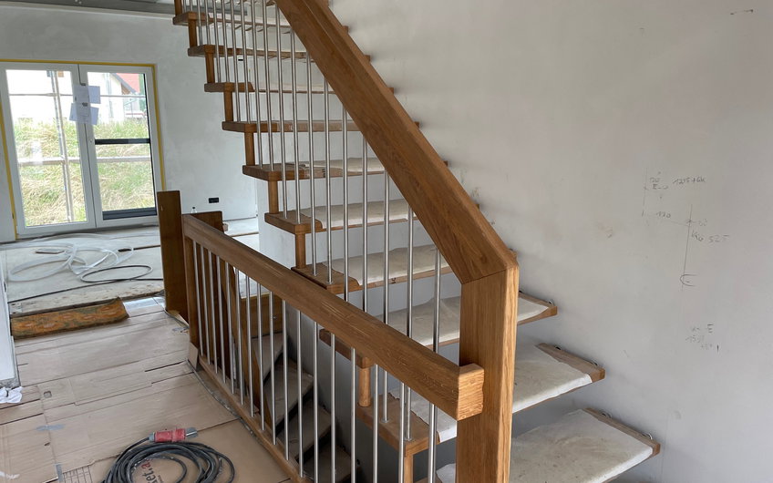 Einbau Treppe