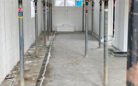 Zwischendecke mit Ständerwerk für Kern-Haus Trend in Eilenburg
