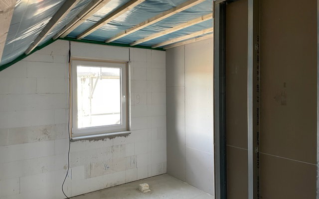 Innenausbau Räumlichkeiten Dachgeschoß 