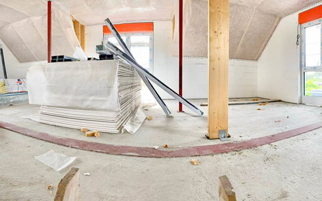 Panoramablick Kern-Haus Trend Dachgeschoss in Eilenburg