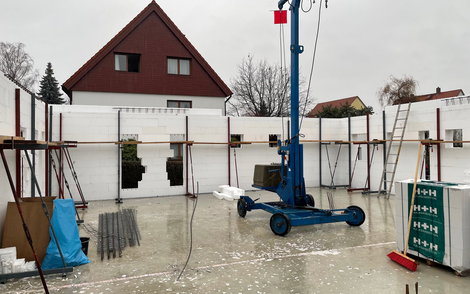  Rohbau Wände EG 