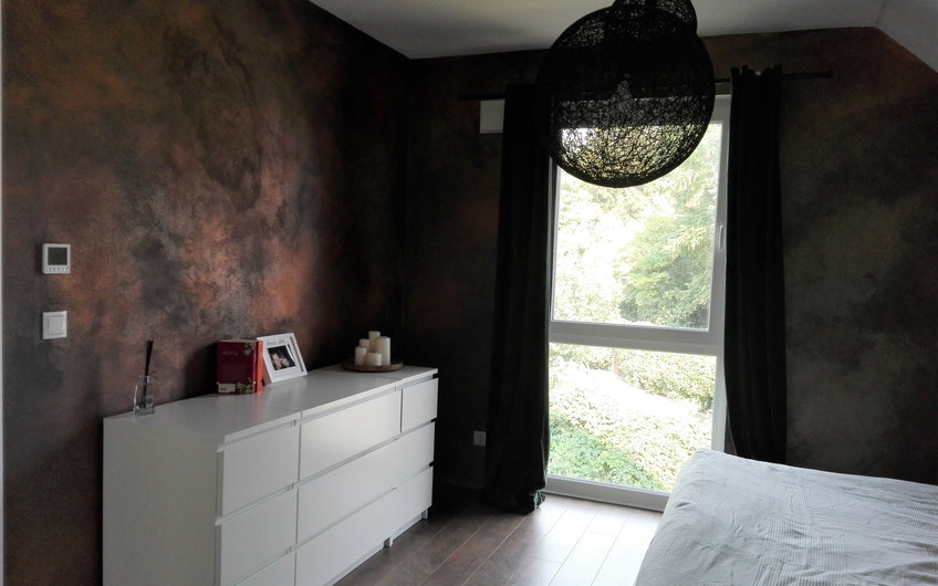 Schlafzimmer im individuell geplanten Einfamilienhaus Signum von Kern-Haus in Einselthum