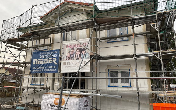Vorbereitung Aussenputz