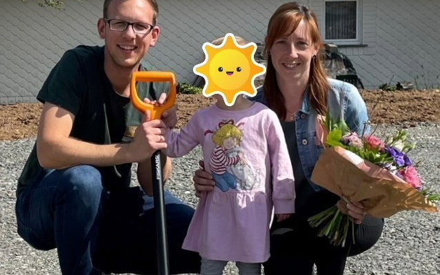 Die Vorfreude über den baldigen Baubeginn ist groß.