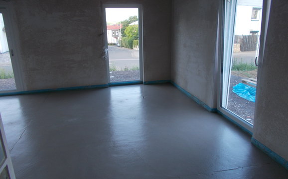 Estrich im Kern-Haus Signum in Einselthum