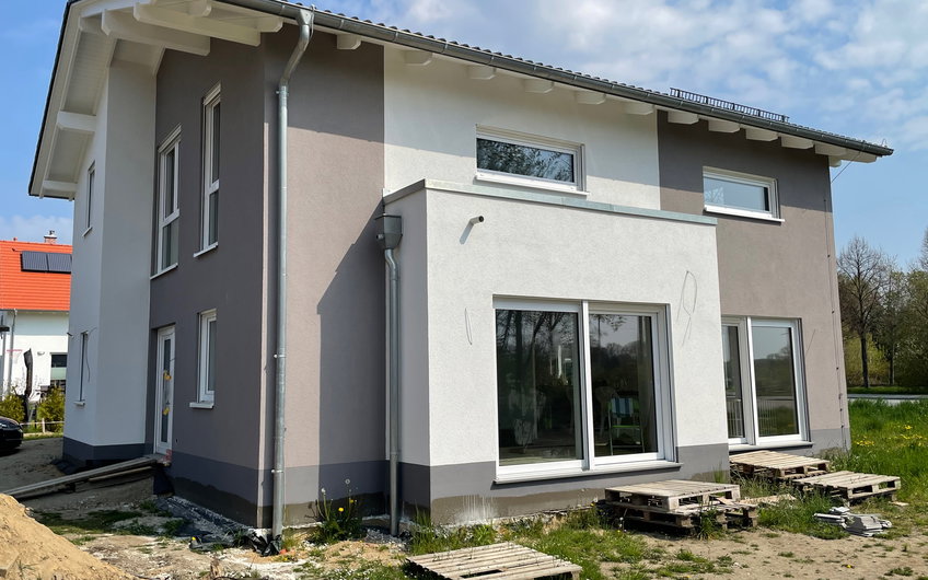 Außenputz Hausansicht