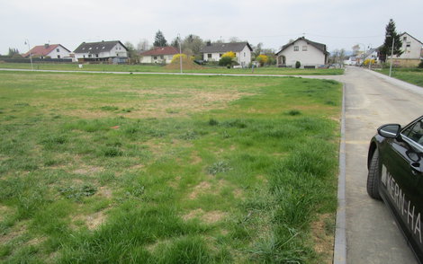 Hier wird das Traumhaus stehen.