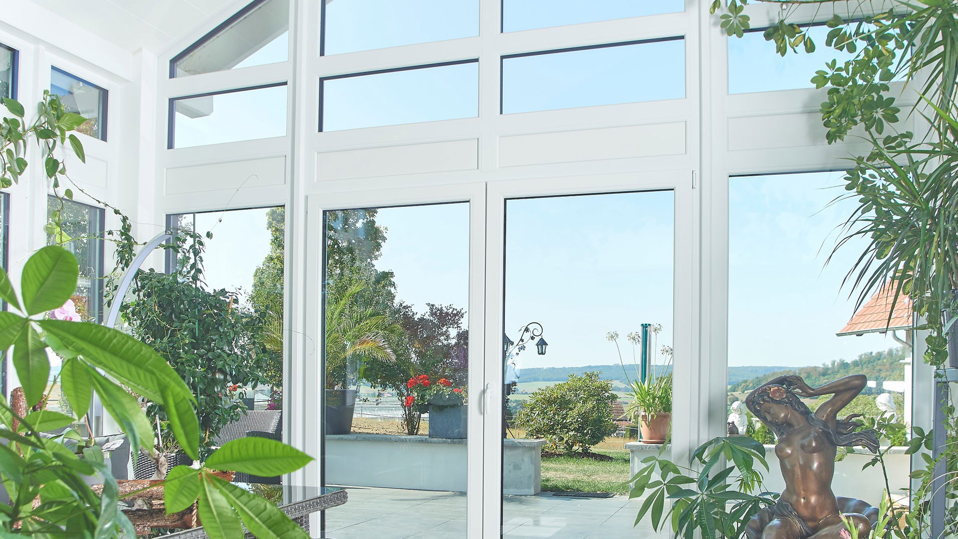 Homestory Architektenhaus Akzent Wintergarten