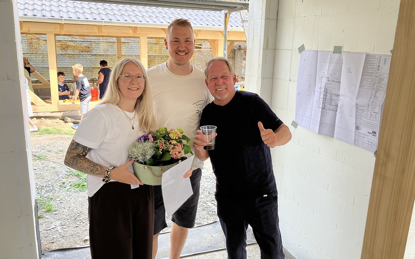 Alles Gute zum Richtfest