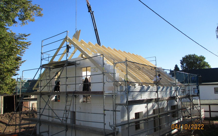 Dachstuhl für Kern-Haus Trend in Neukirchen