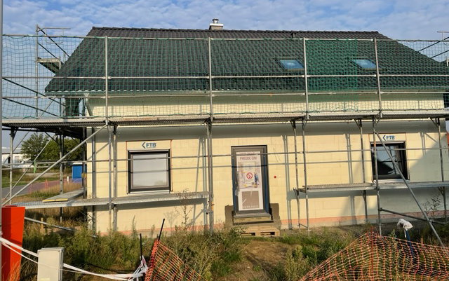 Fußbodenheizung Hausansicht