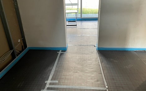 Fußbodenheizung Flur