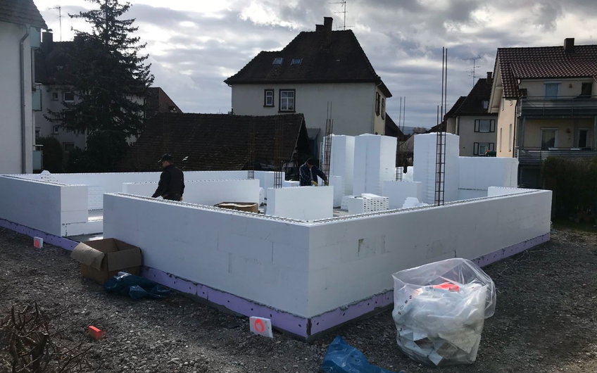 Erdgeschoss des individuell geplanten Zweifamilienhauses Signus P von Kern-Haus in Radolfzell