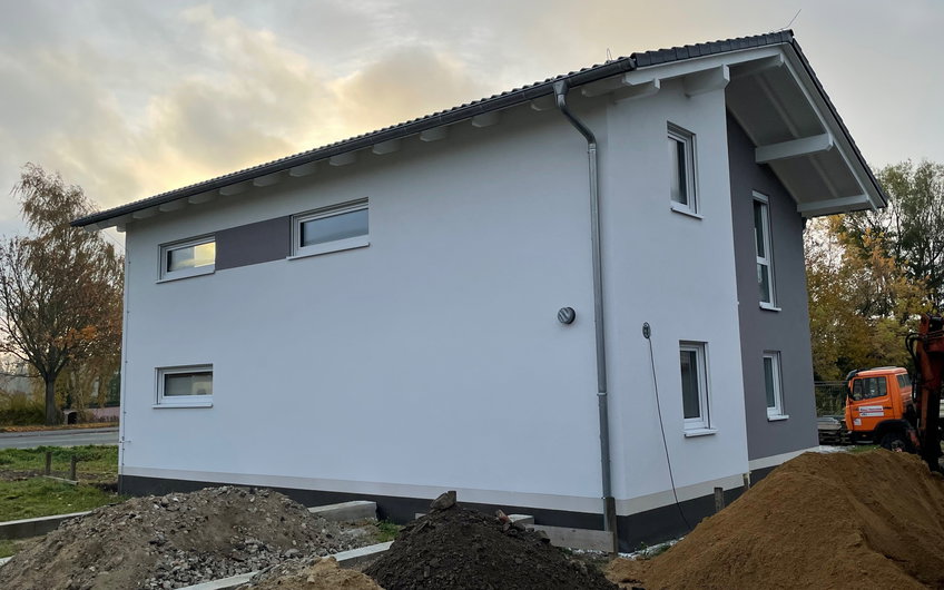 Aussenputz Seite links