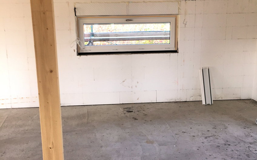 Ein schmales Fenster