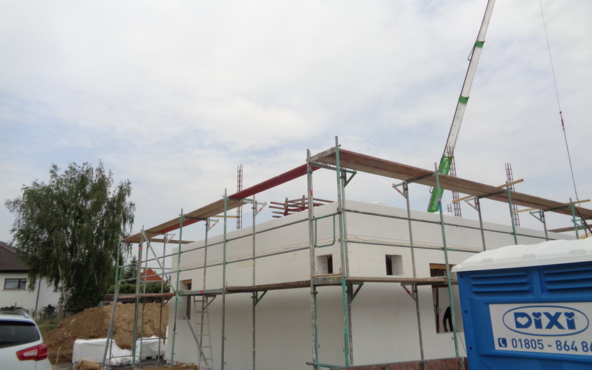 Erdgeschoss der individuell geplanten Kern-Haus-Stadtvilla Signus in Flörsheim-Dalsheim