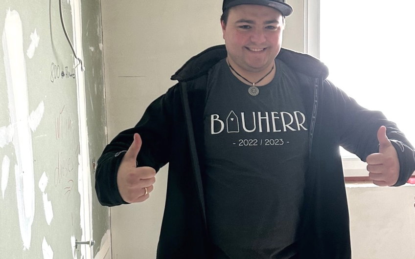 Eine schöne Idee mit Wiedererkennungswert-selbst gestaltete T-Shirts!