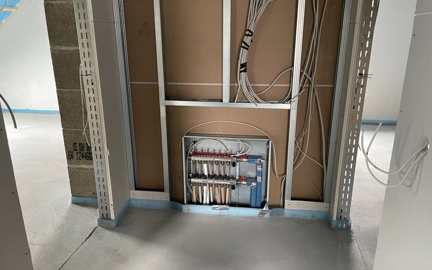 Sanitärrohinstallation