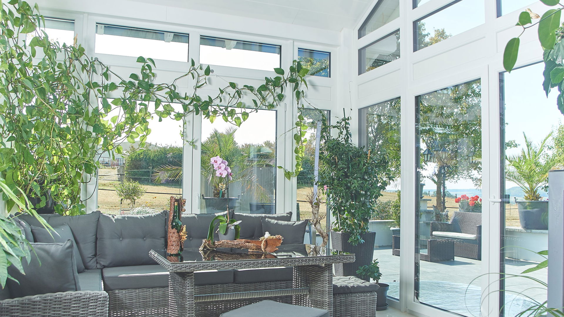 Homestory Architektenhaus Akzent Wintergarten