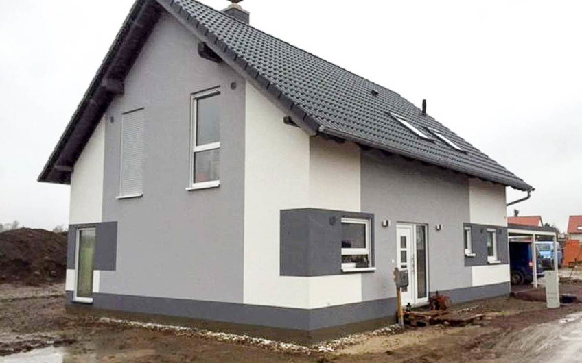 Haus nach Fertigstellung