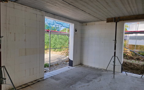 Rohbau Innenbereich in Wolpertswende