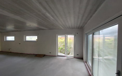 Maximaler Platz im Wohnzimmer