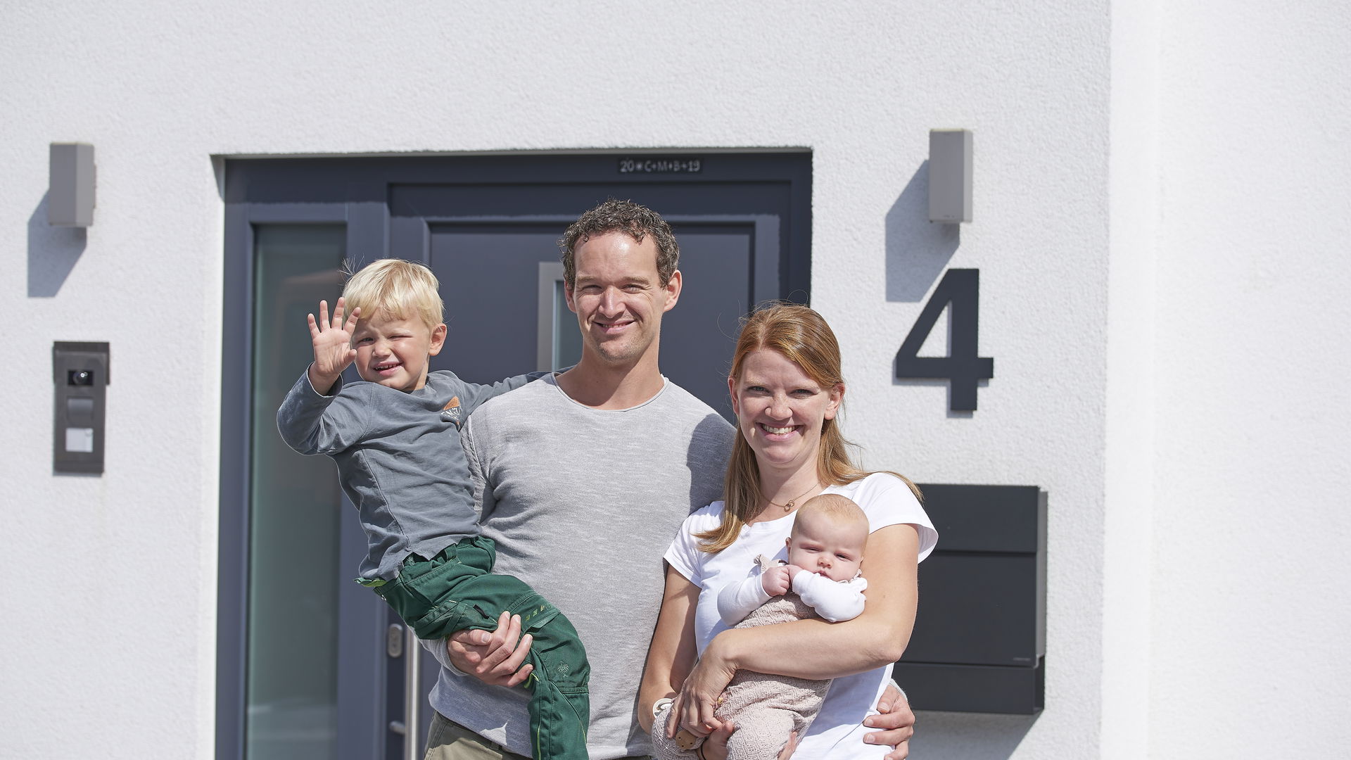 Bauherrenfamilie