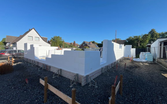 Rohbau in Bottrop