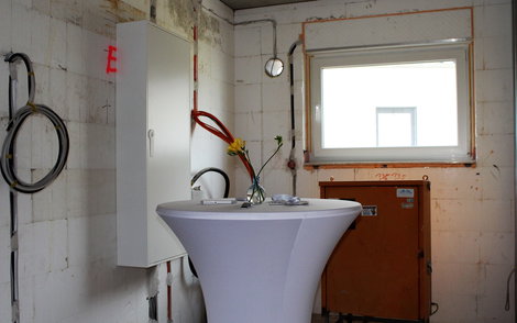 Ansicht eines Hauswirtschaftsraumes in Kern-Haus Cara in Magdeburg