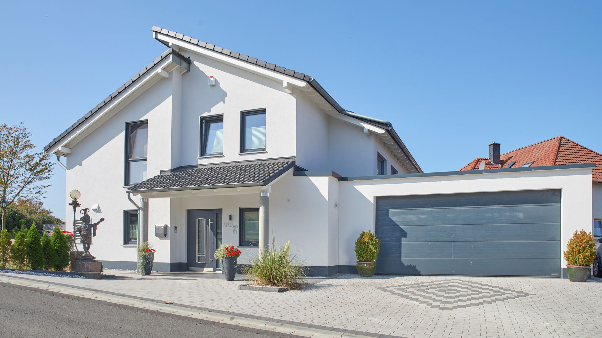 Homestory Architektenhaus Akzent Garage