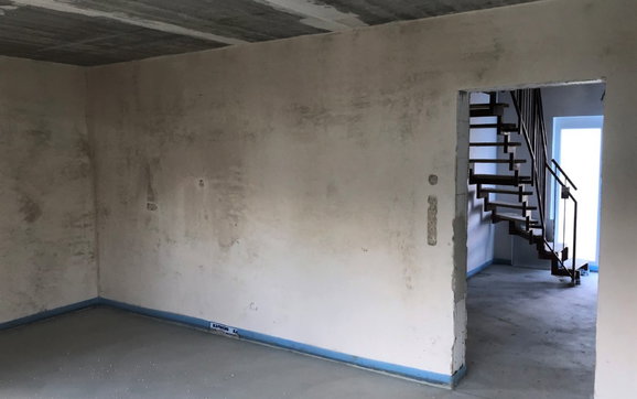 Estrich in der individuell geplanten Kern-Haus-Stadtvilla Mateo in Sasbach