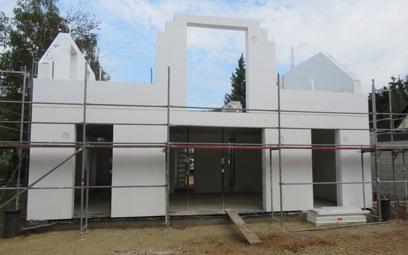 Aufbau des Dachgeschosses