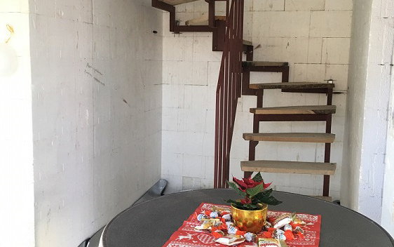 Rohbaufest in der individuell geplanten Doppelhaushälfte Twin XL von Kern-Haus in Bammental
