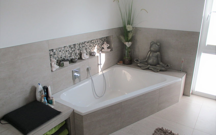 Mit viel Liebe zum Detail - das fertige Badezimmer!